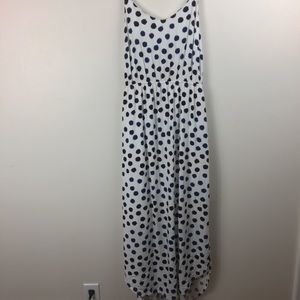 Old Navy Women's size small sun dress high low hen